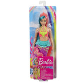 Barbie Dreamtopia Green Pink Hair Rainbow Mermaid Doll GJK07 - Colorland Toys